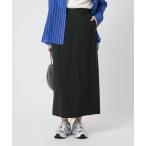 スカート パウダリー ナロー スカート