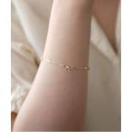 ブレスレット 「blatto 925silver」シルバー925　リボン×四葉クローバーブレスレット esm-bracelet-2-24 レディース