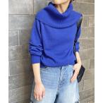 「Spick & Span」 タートルネックニット FREE ブルー レディース