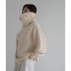 「ETRE TOKYO」 タートルネックニット FREE ホワイト レディース