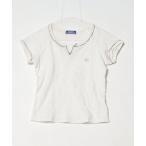 ショッピングBURBERRY 「BURBERRY BLUE LABEL」 ワンポイント半袖Tシャツ M ホワイト レディース