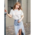 ショッピングtシャツ レディース 半袖 「Darich」 半袖Tシャツ FREE ホワイト レディース