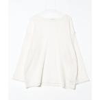 [JEANASIS] трикотажный джемпер с длинным рукавом FREE белый женский 