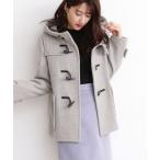 [N.(N. Natural Beauty Basic)] полупальто "даффл коут" MEDIUM серый женский 
