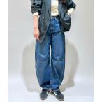 ショッピング体型カバー ジーンズ デニム デニムパンツ 「Levi's」CINCH バレルデニムパンツ (ワイドテーパード / 美脚シルエット / ユニセックス / 体型カバ
