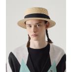 「ABAHOUSE」 ストローハット フリー ベージュ メンズ