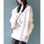 「e-zakkamania stores」 長袖ブラウス M アイボリー レディース