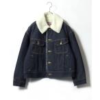 ショッピングlee デニムジャケット gジャン Lee（リー）BOA STORMRIDER JACKET/ボアスートムライダースデニム・コーデュロイジャケット レディース