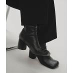 ブーツ Square Short Boots レディース