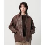 ショッピングレザージャケット コート アウター 「別注」「TOWNCRAFT」レザージャケット レディース