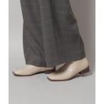 ショッピングnano ブーツ スクエアトゥミドルブーツ レディース