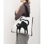 トートバッグ カシュカシュ cachecache / アニマルモチーフニットトート レディース