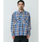 シャツ CPOネルチェックシャツ メンズ