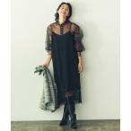 ワンピース ＬＵサテンレースキャミ