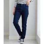 パンツ やわらかストレッチデニムスリムパンツ７３ レディース