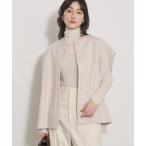 ショッピングポンチョ ポンチョ ダブルフェイスジレ/秋服/冬服/ポンチョ/ケープ/ウール レディース