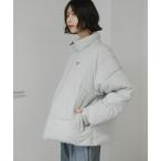 ショッピングリーボック ダウンジャケット ダウン Reebok/リーボック ナイロンワッシャー ダックダウン ショートダウンジャケット/ブルゾン ブランドロゴ メンズ レディ