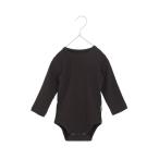 ベビー服 ロンパース ベーシック無地リブ長袖ロンパス
