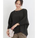 tシャツ 「S-LL/7分袖」さらっとしたタッチ ゆるシルエットが心地よいドルマントップス レディース