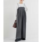 サロペット オーバーオール 「refinedworks」綺麗見えする！サイロペットパンツ レディース
