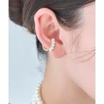 ショッピングイヤーカフ イヤーカフ 「金属アレルギー対応」パールフローイヤーカフ/ニッケルフリー レディース