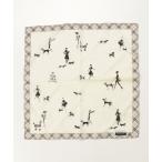 ショッピングスカーフ 「BURBERRY」 スカーフ - ホワイト レディース