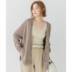 「23区」 ニットカーディガン 38 ブラウン レディース