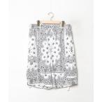 「VICTIM」 ハーフパンツ LARGE ホワイト メンズ