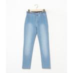 [&amp;LOVE] обработка Denim брюки S голубой женский 