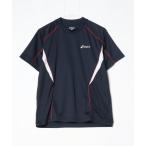 [ASICS] one отметка короткий рукав футболка S темно-синий мужской 