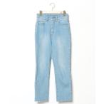 [NANO universe] обработка Denim брюки 36 голубой женский 