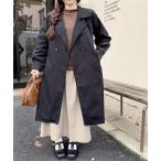 トレンチコート コート ロングトレンチコート レディース