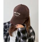 キャップ 帽子 WEGO/「25年秋冬新作」CHILTONコーデュロイキャップ レディース