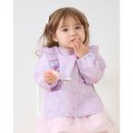 ベビー リトルフラワー柄　お食事スモッグ