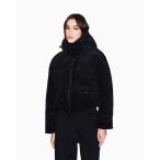 ブルゾン アウター 「A|X アルマーニ エクスチェンジ」「オンライン限定」コーデュロイ フーデッドパファーブルゾン レディース