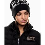 ニット帽 ニットキャップ 「オンライン限定」「エンポリオ アルマーニ EA7」Visibility ビーニー EA7オーバーサイズロゴ メンズ レディ