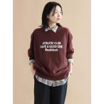 ショッピングサマンサ tシャツ 「Healthknit」ロゴクルーネックプルオーバー レディース