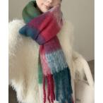  muffler палантин в клетку объем muffler женский 