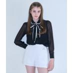 �u���E�X �V���c �umieya mieya�vdot classical ribbon BL/�h�b�g�N���V�J�����{���u���E�X ���f�B�[�X