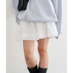 ショッピングショートパンツ パンツ チュールフラワーショートパンツ レディース