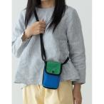 ショルダー ショルダーバッグ HOWKIDSFUL スマホショルダーバッグ PHONE BAG (GREEN+BLUE) キッズ 子供