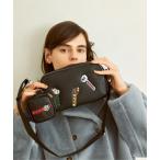 ショッピングポーチ ショルダーバッグ バッグ 「SALON de RUBAN / サロン ド ルヴァン」 × PEZ ショルダーバッグ ポーチ付き レディース