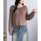 ニット セーター ラメニットプルオーバー「大人 カジュアル 着回し力抜群」「AW新作」 レディース