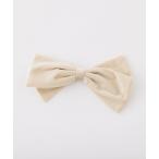 ヘアクリップ 「Latini」ベロアクリップリボン