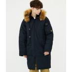 ミリタリージャケット モッズコート N-3Bジャケット　コットンタイプライター/ミリタリージャケット