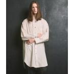 シャツ 「UNISEX」「Italian Dead Stock Fabric」Prime-Over Maxi Shirts Coat/プライムオーバー