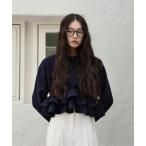 ショッピングフリル トレーナー スウェット frill hem bonding sweat / フリルヘムボンディングスウェット レディース