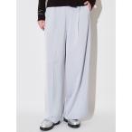 パンツ シャイニーセミワイドパンツ レディース