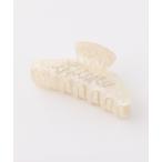 ヘアクリップ 「Latini」ロゴストーンワニクリップ