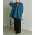 ブラウス シャツ デニムチュニック「SUM1 STYLE(スミスタイル)」 レディース